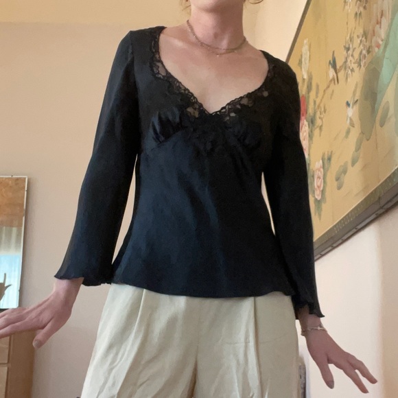 Pure Silk Top - Picture 4 of 8
